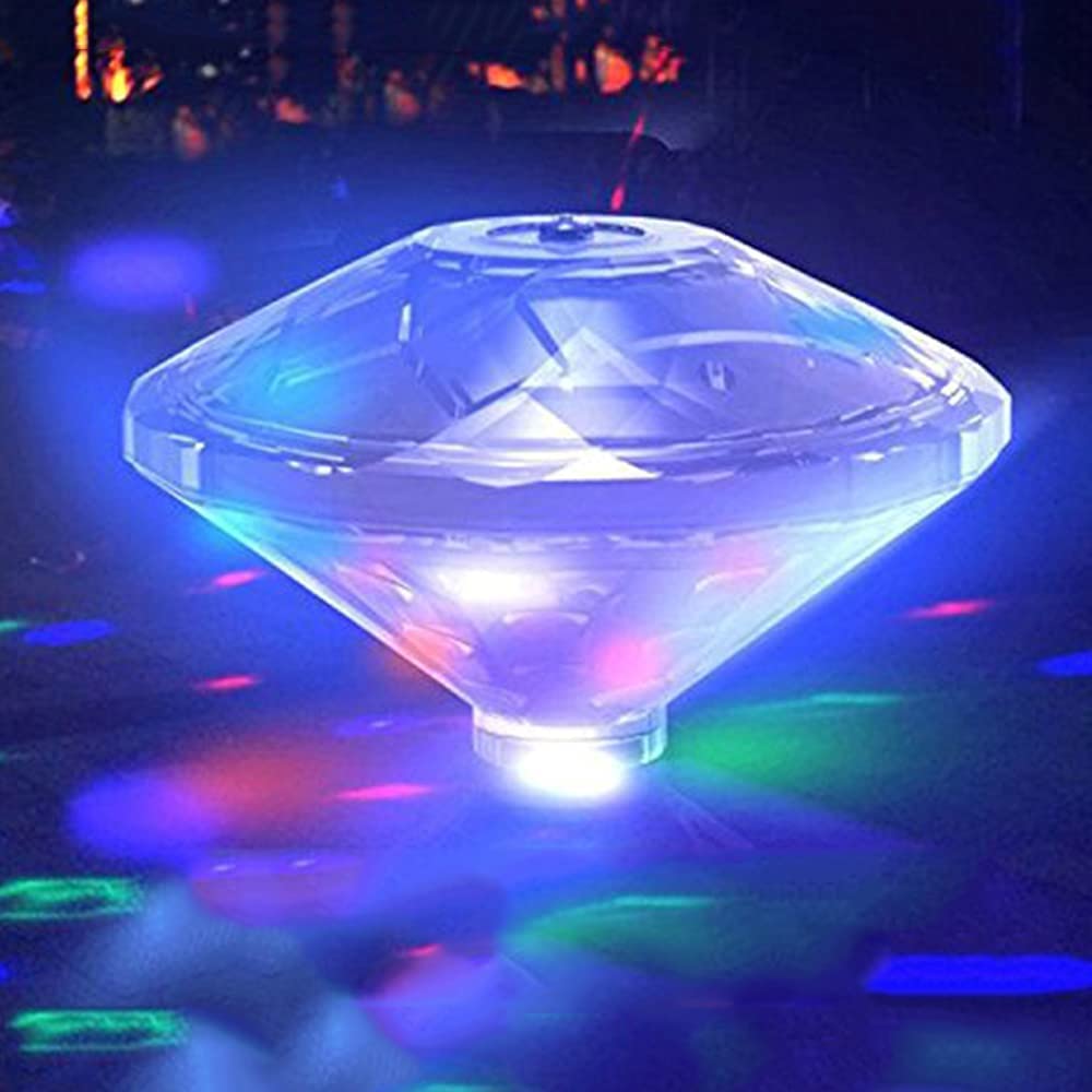 Underwater LED Light, Shineus Pond Light Floating Lamp Colorful Light for Bath Swimming Pool Disco Pond Spa Hot Tub Party With 7 Modes (The Newest) - PawsPlanet Australia