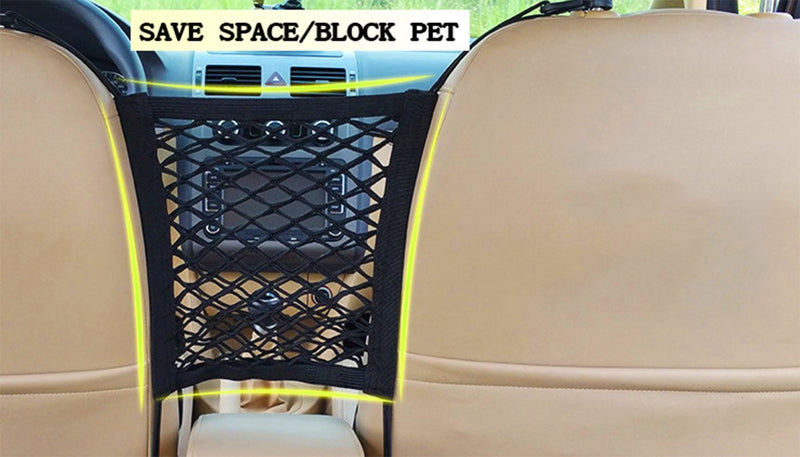 Xiaoyu Pet Barrier, Dog Car Barrier Seat Mesh Obstacle, Seat Mesh Obstacle Vehicle Travel Dog Backseat Barrier, Car Organizer - PawsPlanet Australia