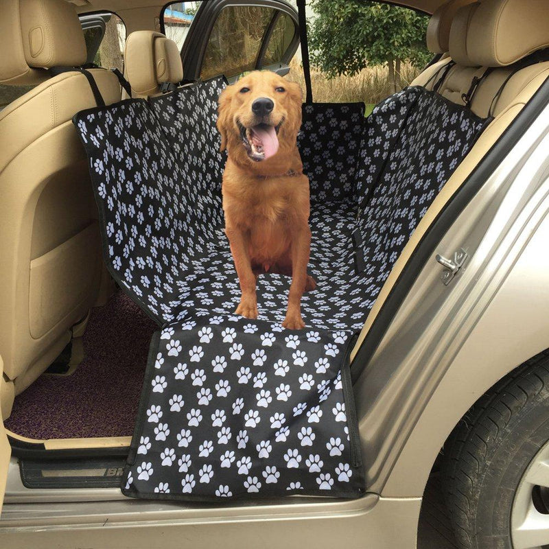 Dog Car Seat Cover,LENEZARO Seat Covers for Dogs ,100% Waterproof ,Oxford Fabric Dog Car Seat Cover With Side Flaps ,Scratch Proof Dog Back Seat Covers,dog Car Protector Hammock for Cars Trucks SUV A - PawsPlanet Australia