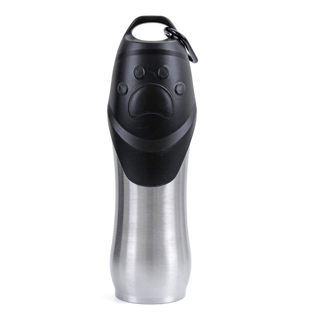 Speedy Pet  Dog Water Bottle Pet Travel Bowl 304 Stainless Steel Bottle Lightweight and Watertight Dogs Outdoor Drinking Cup Portable Dog Cat Travel Water Drink Bottle 25-Ounce - PawsPlanet Australia