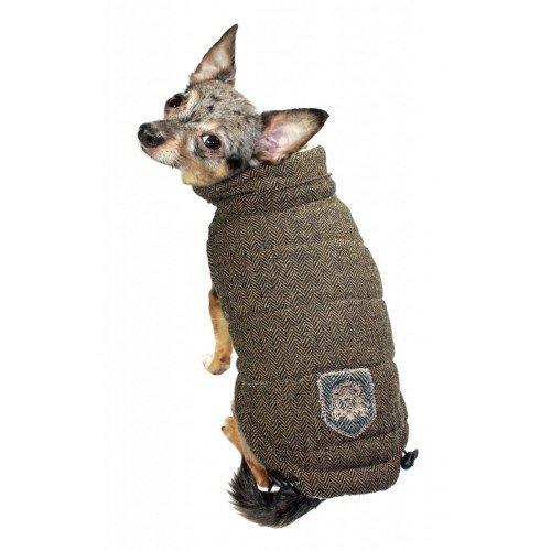 Hip Doggie HD 5HRBV Herringbone Vest Dog Coat – XS - PawsPlanet Australia