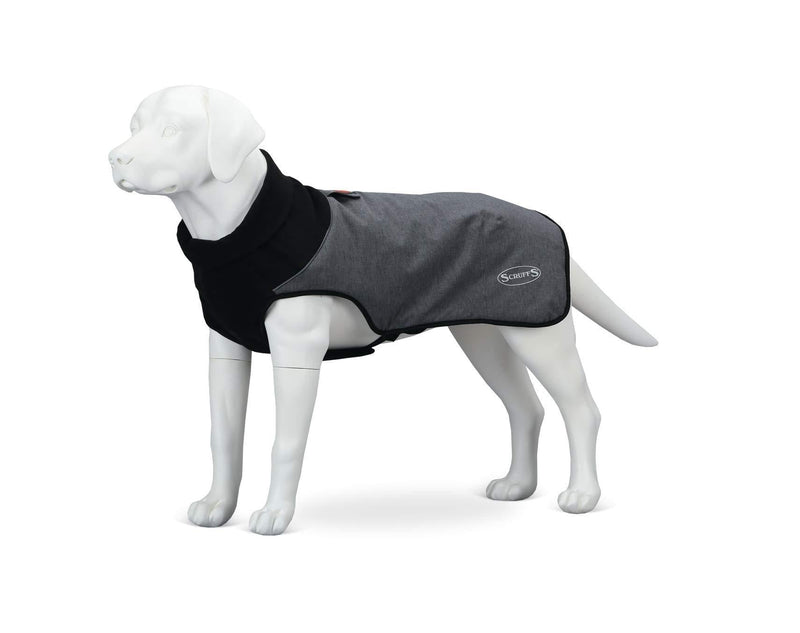 Scruffs Quilted Thermal Dog Coat, 70cm, XXL, Cajun Grey, 400 g - PawsPlanet Australia