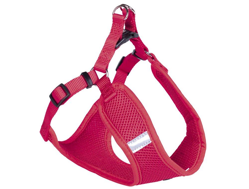 Nobby Mesh Harness With Reflective Stripe, Small, Red - PawsPlanet Australia