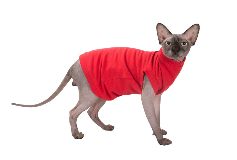 Kotomoda cat wear turtleneck maxi Winter In Red (XL) XL - PawsPlanet Australia