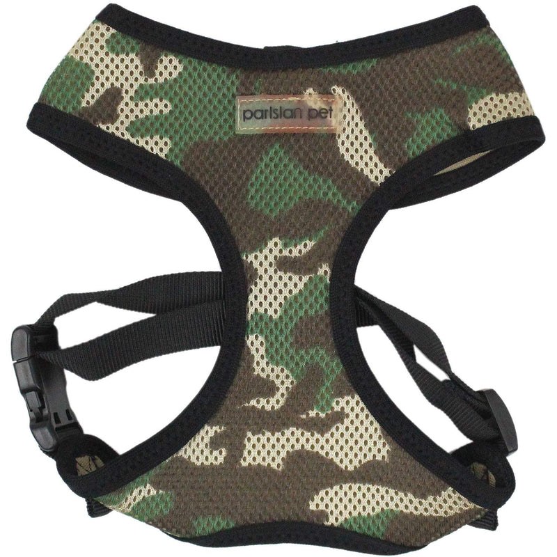 Parisian Pet Freedom Dog Harness, Camo, XS - PawsPlanet Australia