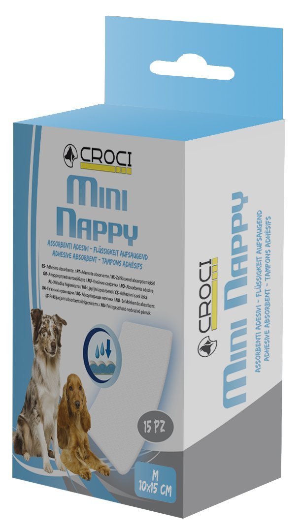 Croci Adhesive Pads Hygienic Panties for Dog, Medium - PawsPlanet Australia