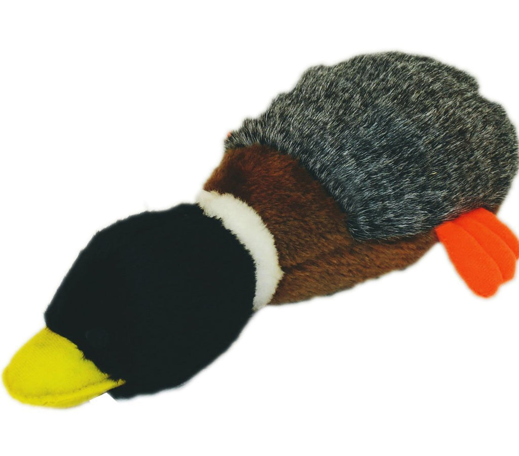 Dehner Donald Duck Noise Approx. 30 x 11 cm, dog toy, Black/Brown - PawsPlanet Australia