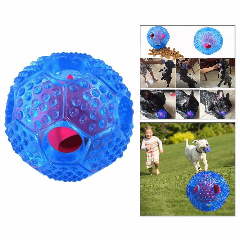 Cisixin Dog Chew Toys Interactive,Dog Dispenser Ball Interactive IQ Treat Ball Chew Ball for Puppy And Small Medium Large Dogs - PawsPlanet Australia