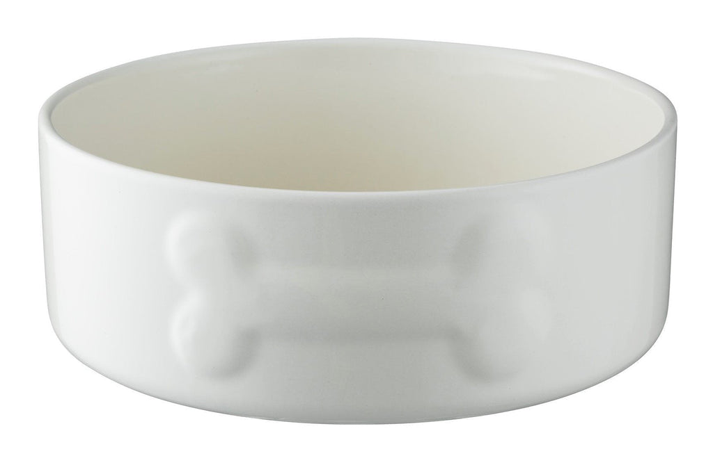 Mason Cash Ceramic Bowl for Dogs and Cats, 20 cm, cream One Size - PawsPlanet Australia