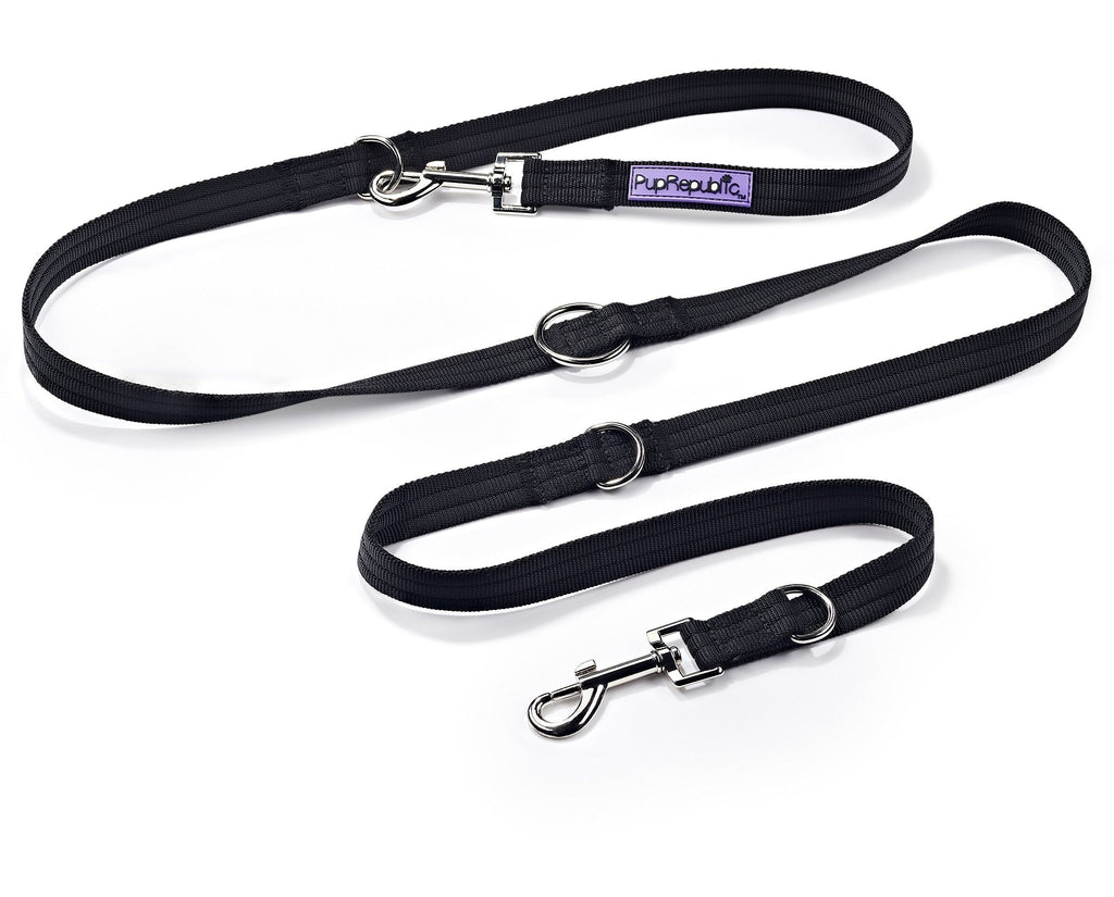 PupRepublic Multifunction Double Ended Lead for Dogs - For Training, Close Control and Walking Two Dogs - PawsPlanet Australia