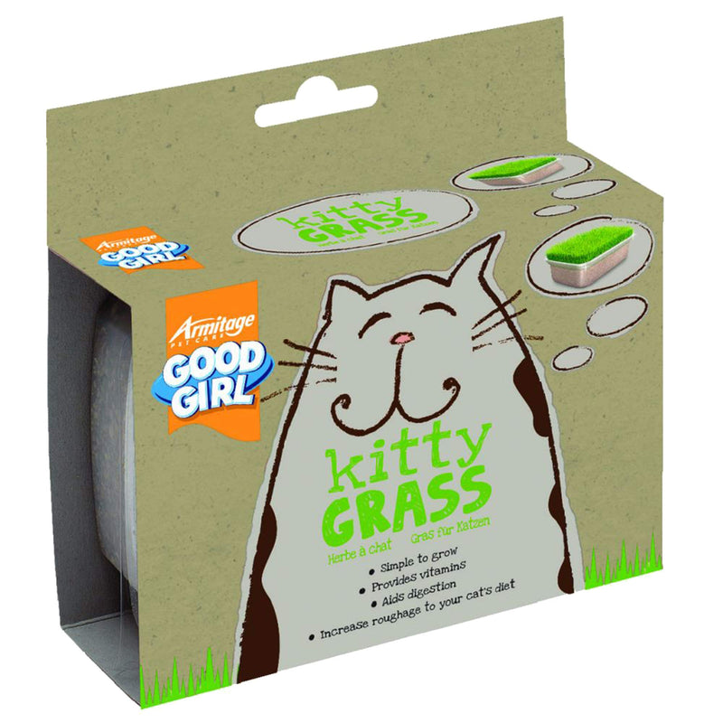 Armitage Good Girl Kitty Grass (150g) (May Vary) - PawsPlanet Australia