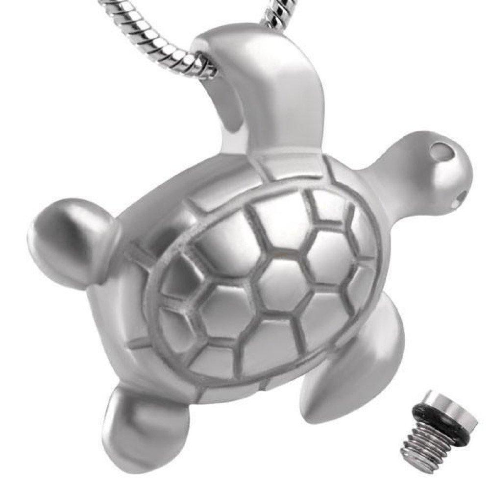 Cherished Urns Turtle Memorial Ash Keepsake Cremation Pendant - PawsPlanet Australia