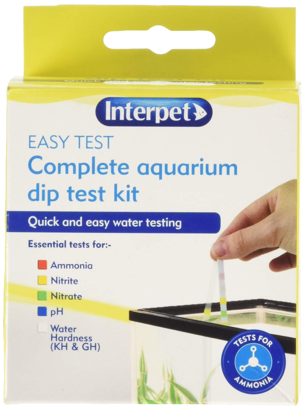 Interpet Easy Complete Aquarium Dip Test Kit 1 One Size - PawsPlanet Australia