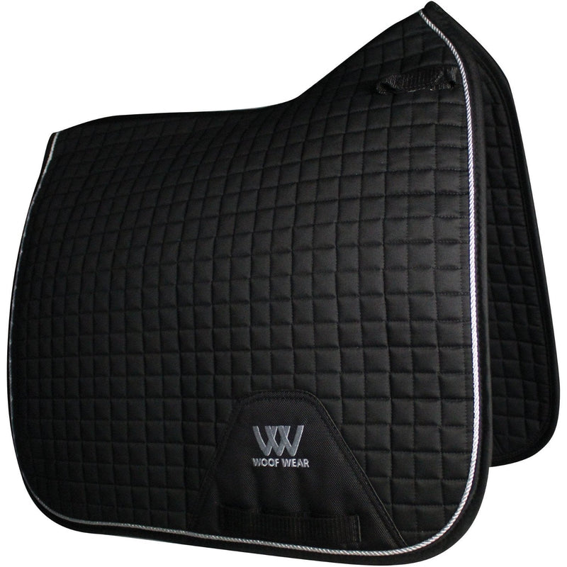 Woof Wear Dressage Saddle Pad Black Full Size - PawsPlanet Australia