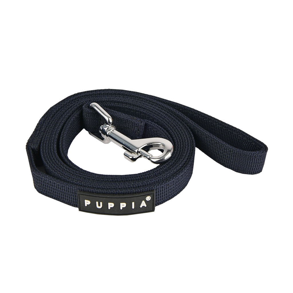 Puppia Small Dog Leash Lightweight - 1.16m, 1.20m & 1.40m - Suitable as Puppy Leash - Many Colours - House Lead for Dogs, Navy, L Large - PawsPlanet Australia