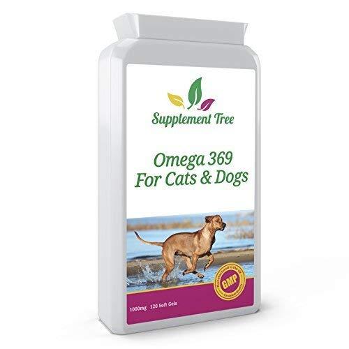 Omega 3 6 9 Fish Oil Complex for Dogs & Cats 120 Soft gels | Supplement With Added Vitamin E | Support Healthy Skin & Coat, Healthy heart, Joint & Immune System Function In Pets - PawsPlanet Australia