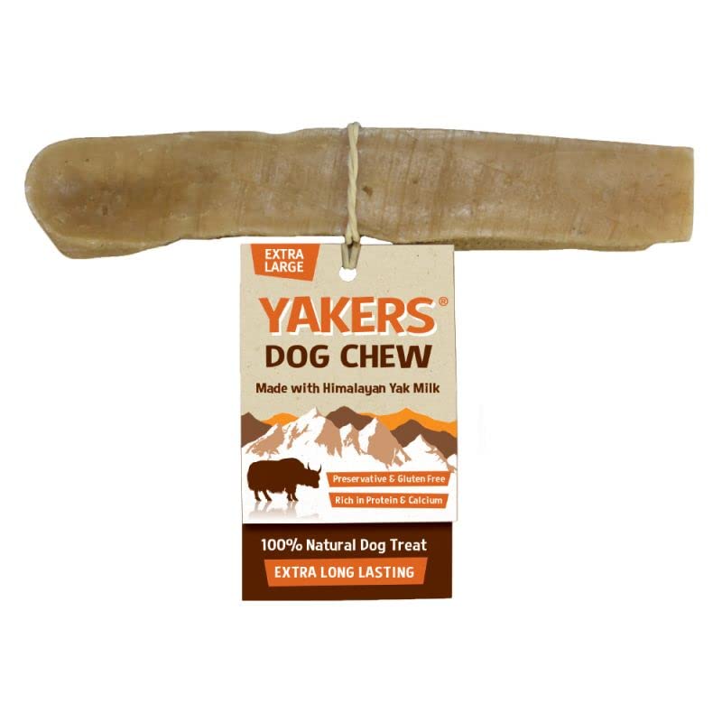 Yakers Dog Chew Extra Large x 2 - Yak Milk Value Pack of 2 - Save! - PawsPlanet Australia
