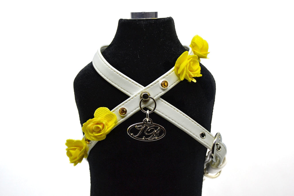 Trilly tutti Brilli Oki Dog's Harnesses, Yellow, X-Small - PawsPlanet Australia