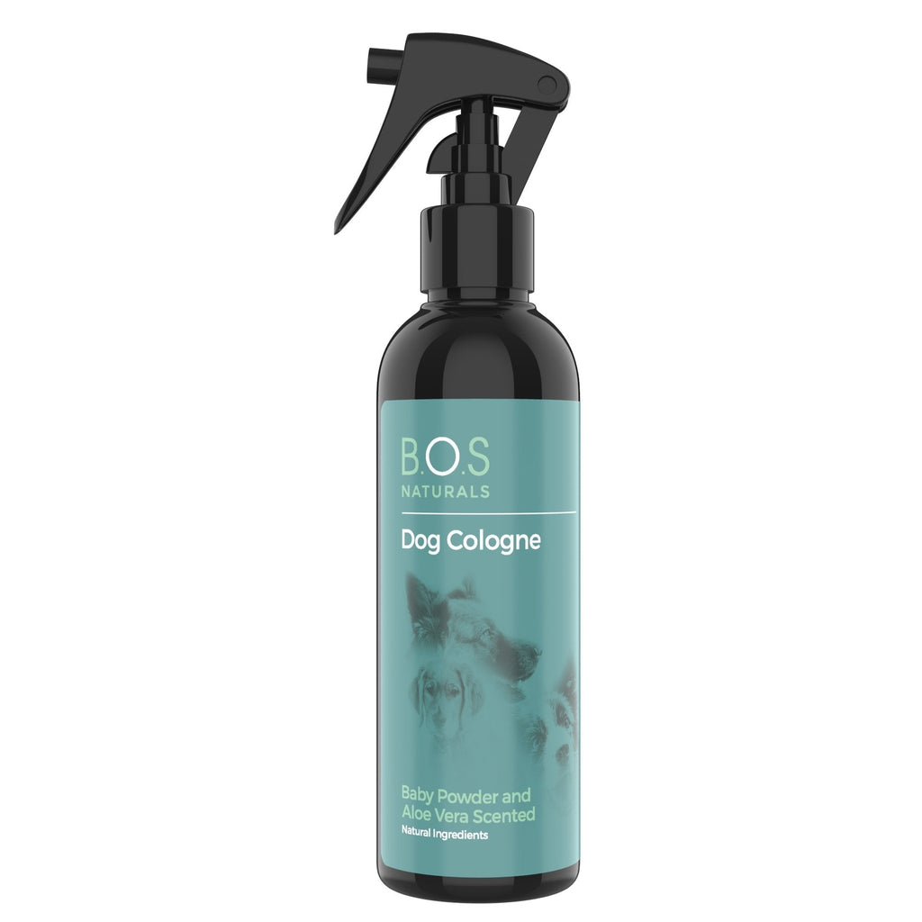 NON-TESTED, CRUELTY FREE Baby Powder Dog Cologne 250ml Natural Ingredients Contains Aloe Vera Proudly Made in the UK - PawsPlanet Australia