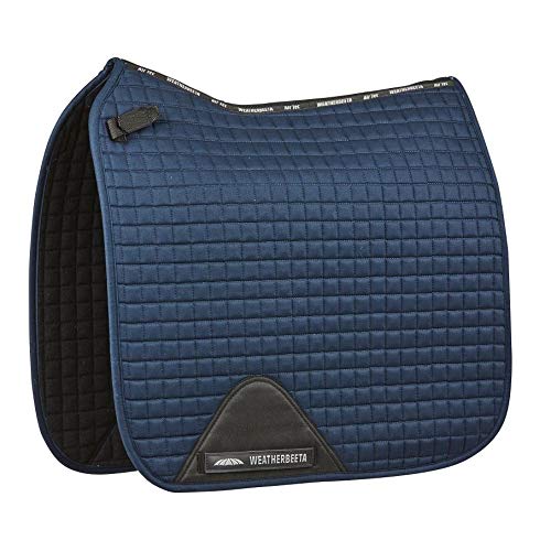 Weatherbeeta Prime Dressage Full Size Saddlepad - Range Of Colours Black - PawsPlanet Australia