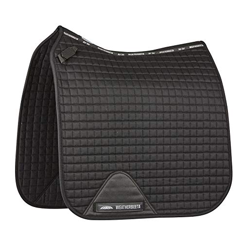 Weatherbeeta Prime Dressage Saddle Pad - Black Full - PawsPlanet Australia