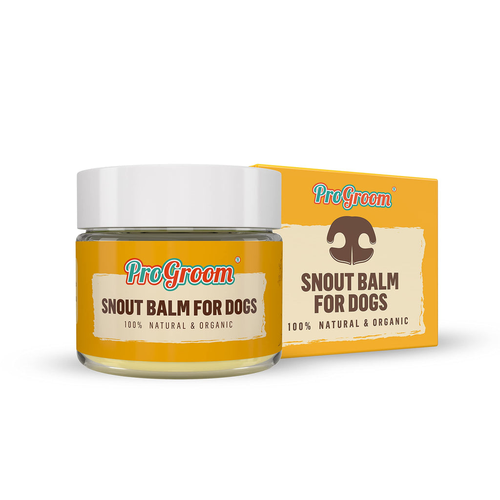 ProGroom Dog Snout Balm Soother  Natural Nose Wax, Butter - Organic Cream Safe for Licking  50 ml - PawsPlanet Australia