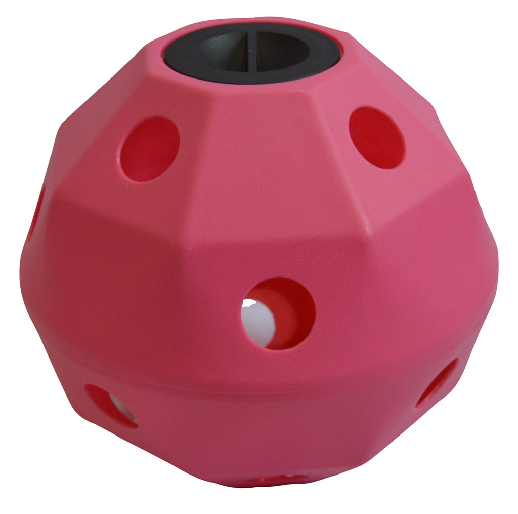 Nats Pink Equine Horse or Pony Hay Ball 50mm Holes - PawsPlanet Australia