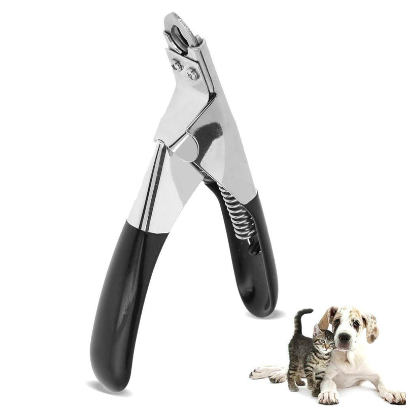 Fdit Pet Dog Nail Clippers Dedicated Nail Scissors Toe Claw Shear Clippers Trimmer Cutter for Small Animals (Black) - PawsPlanet Australia