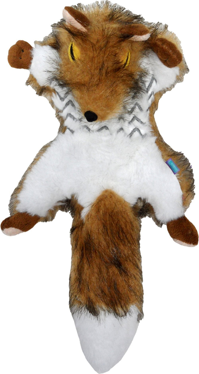 Dog & Co Country Fox Roadkill Dog Toy, Small, Brown and White - PawsPlanet Australia