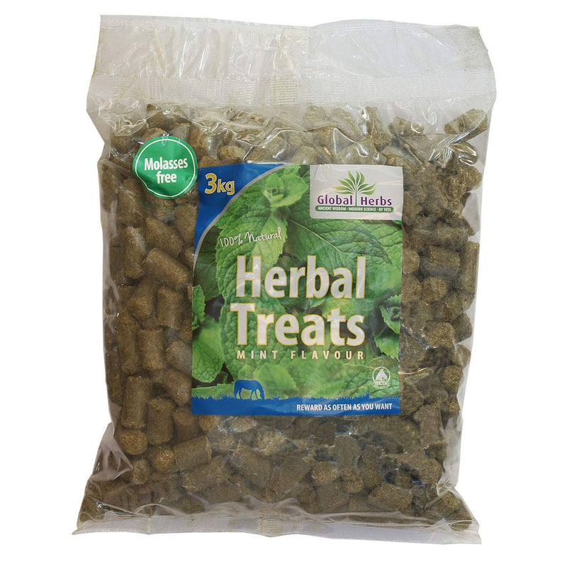 Trilanco Unisex's Global Herbs Herbal Treats Mint, Clear, One Size - PawsPlanet Australia