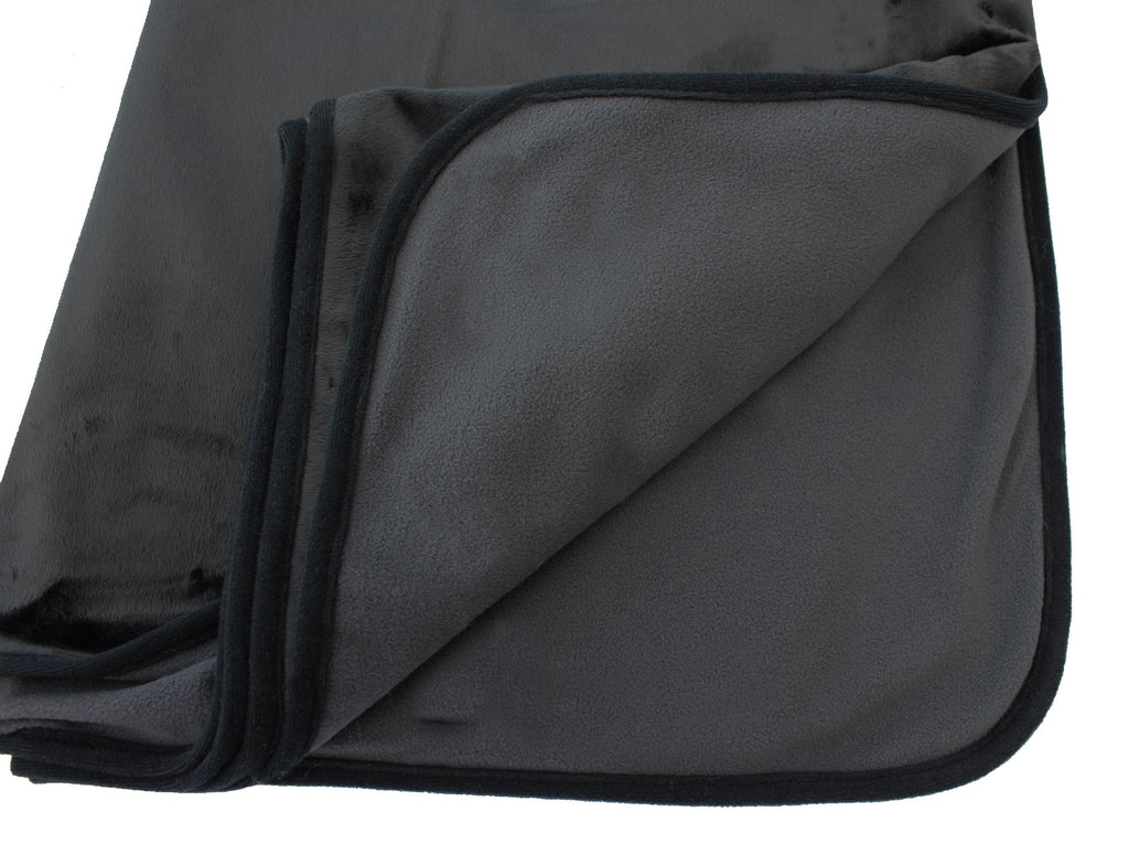 Glenndarcy Waterproof Minkie Blankets - Incontinent Dogs - Furniture Car Seats - Black Extra Layer - PawsPlanet Australia