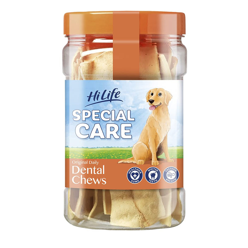 Hilife Special Care Daily Dental Dog Chews Original - Pack of 3 1 Count (Pack of 3) - PawsPlanet Australia