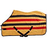 Cwell Equine FLEECE HORSE RUG cooler stable travel show NEWMARKET STRIPE (5'6") 5'6" - PawsPlanet Australia