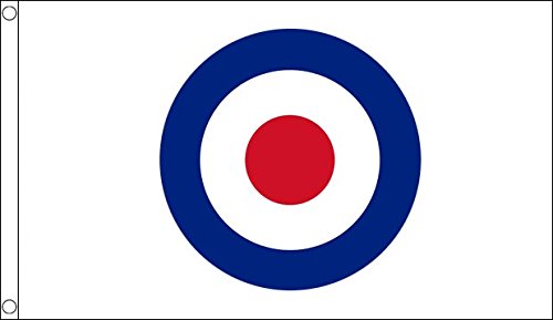 Flagtex Unisex's Target Roundel Flag, Multi-Colour, Large - PawsPlanet Australia