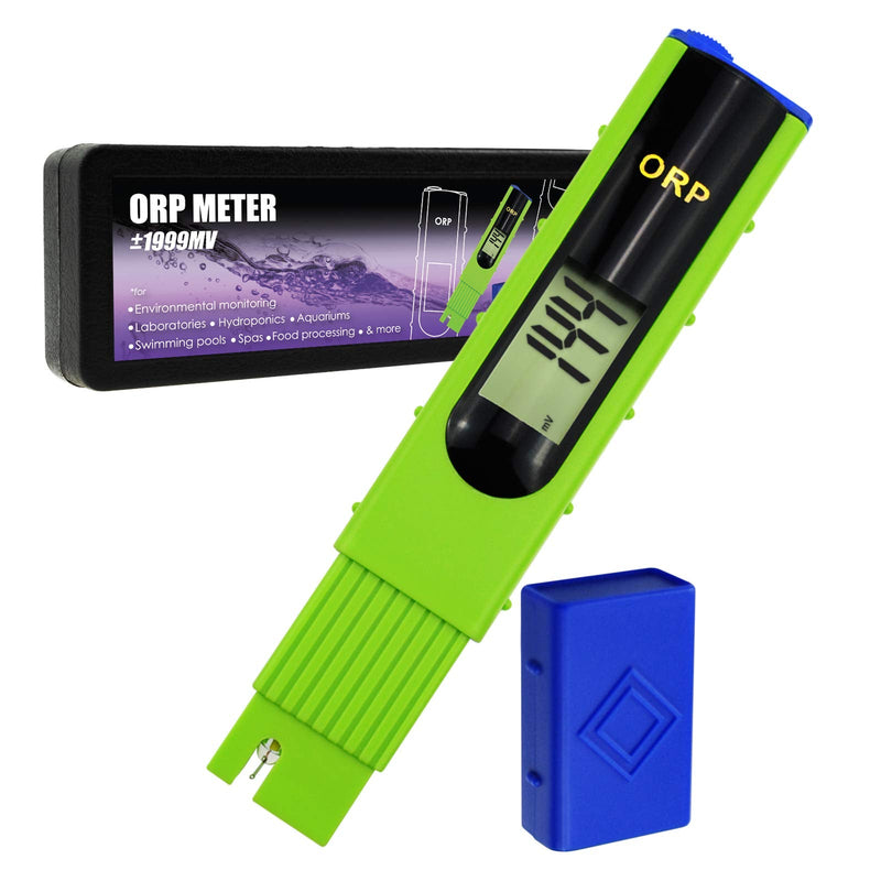 ORP Redox Meter Tester -1999~1999mV, 1-point Calibration, Oxidation Reduction Potential, Aquariums, Swimming Pools, Water Treatment Systems, Aquaculture, Spa - PawsPlanet Australia