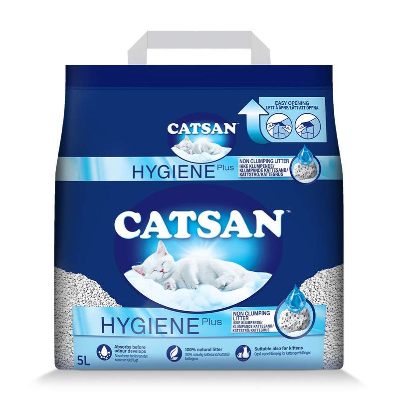 Catsan HYGIENE LITTER, 5000 ml - PawsPlanet Australia