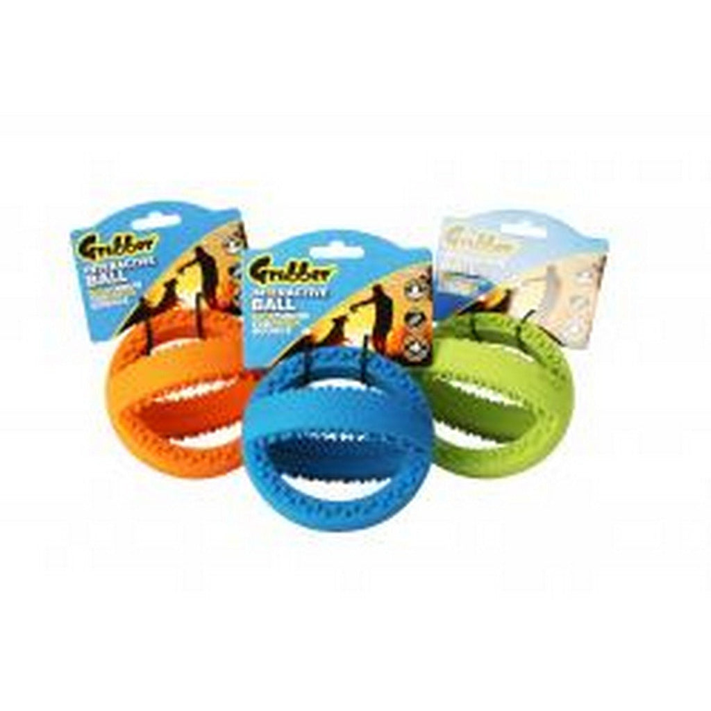 HAPPY PET Grubber Mini Football (One Size) (May Vary) - PawsPlanet Australia