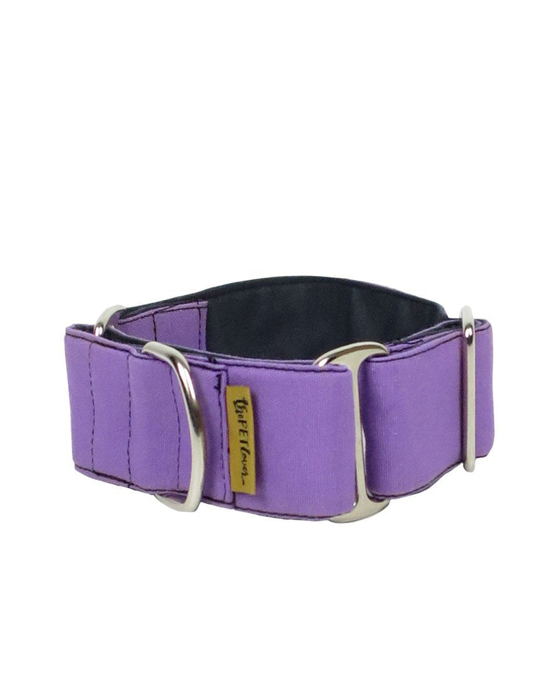 ThePetLover Martingale Collar for Dogs, L, Multicoloured and Lilac - PawsPlanet Australia