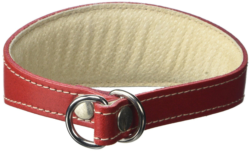 BBD Pet Products Whippet Slip Collar, One Size, 3/4 x 12 to 14-Inch, Red - PawsPlanet Australia