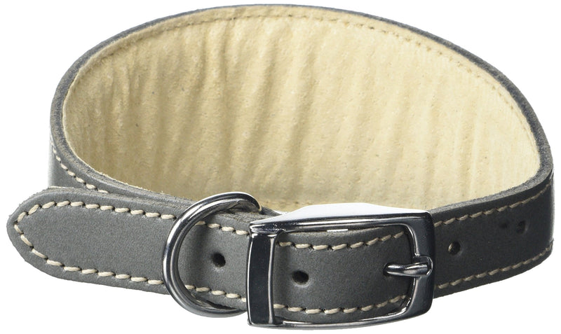 BBD Pet Products Whippet Collar, One Size, 3/4 x 12 to 14-Inch, Grey - PawsPlanet Australia