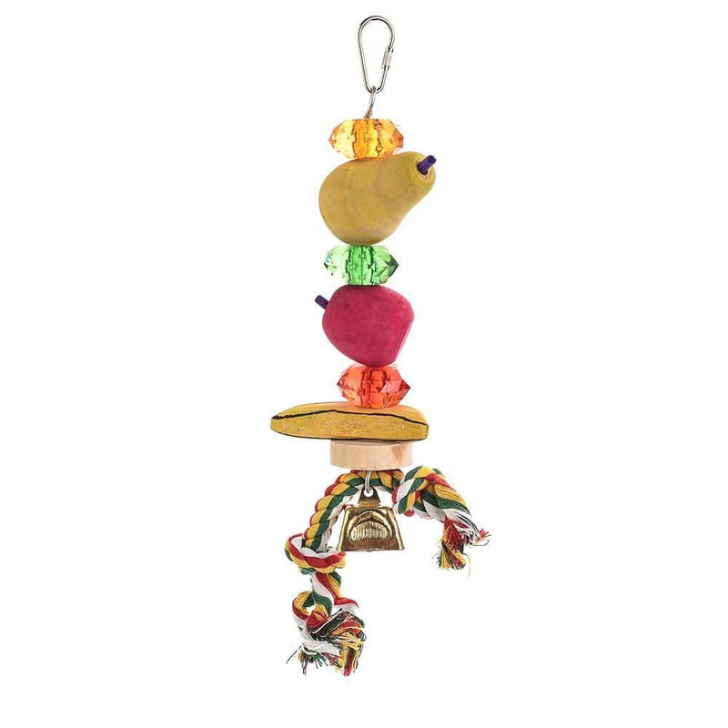 Fruity Chew Kabob Wooden Parrot Toy - Large - PawsPlanet Australia