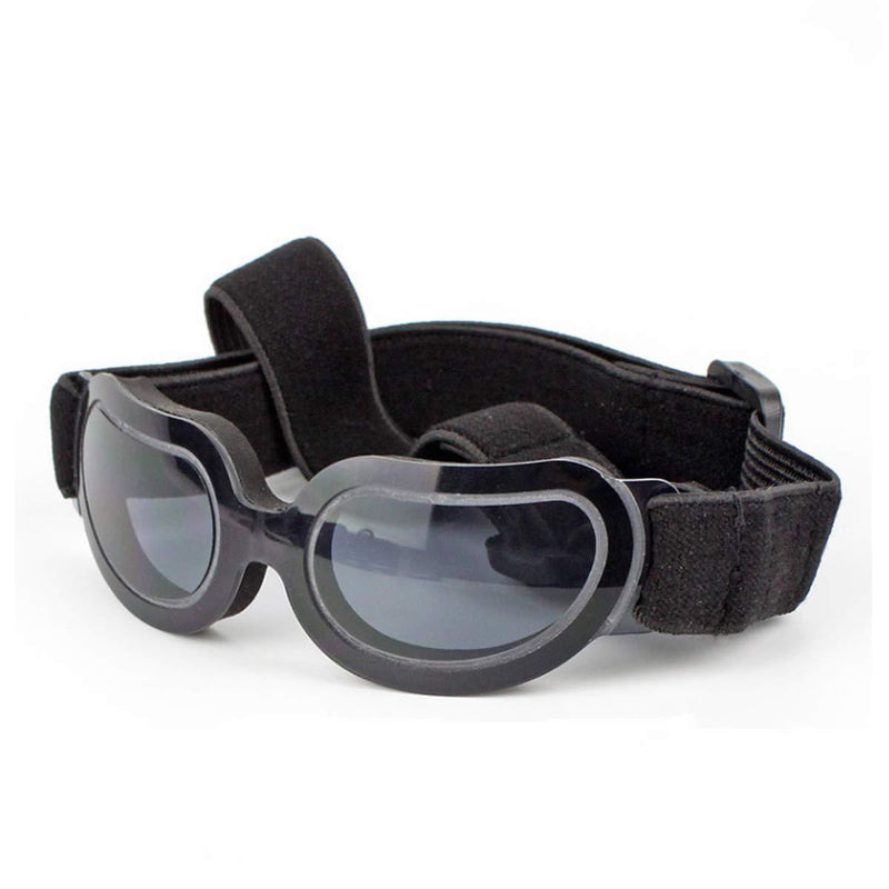 PETCUTE Dog Sunglasses Waterproof dog googles eye protection Pet Sunglasses UV Protective For Small Medium Dog or Cat Black - PawsPlanet Australia