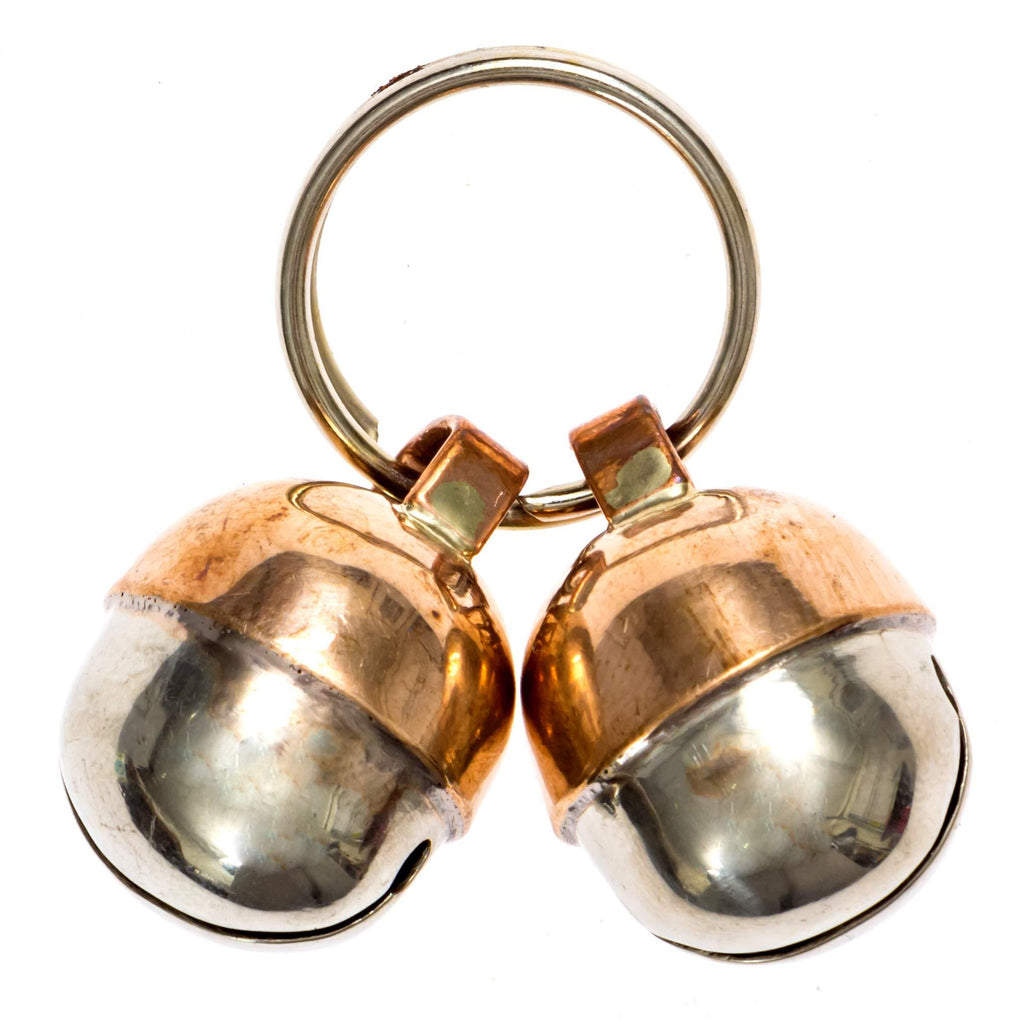 Beau's Bells 2 Extra Loud Cat & Dog Bells | Pet Tracker | Save Birds & Wildlife Handmade Copper (Small) Small - PawsPlanet Australia