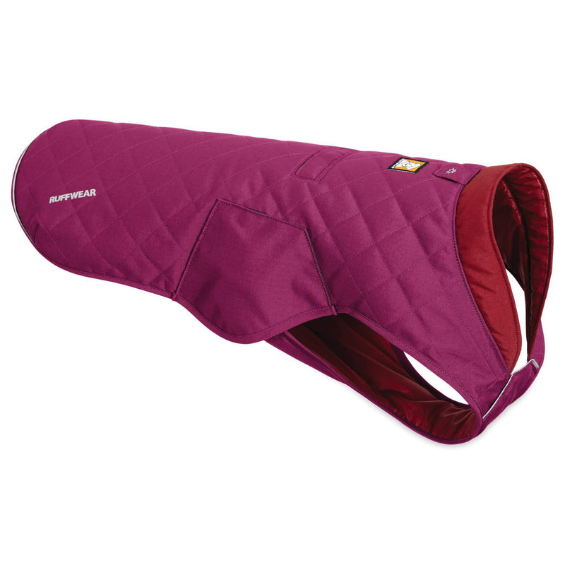 RUFFWEAR Overcoat for Dogs, Abrasion-resistant, Very Small Breeds, Size: X-Small, Larkspur Purple, Stumptown Jacket, 0595-580S1 XS - PawsPlanet Australia