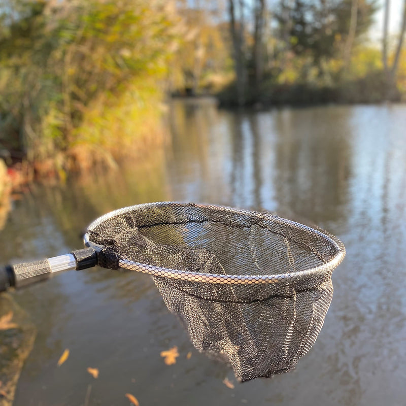 Selections Pond Net for Cleaning Ponds Telescopic handle reaches to 190cm - PawsPlanet Australia