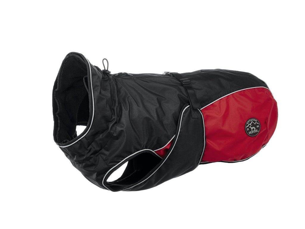 HUNTER Dog coat Uppsala Allrounder, 65 anthracite/red red XL - PawsPlanet Australia