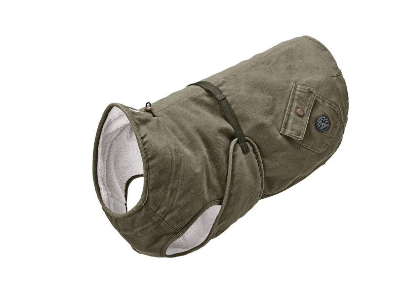 HUNTER Dog coat Uppsala Trend, 25 khaki 3XS - PawsPlanet Australia