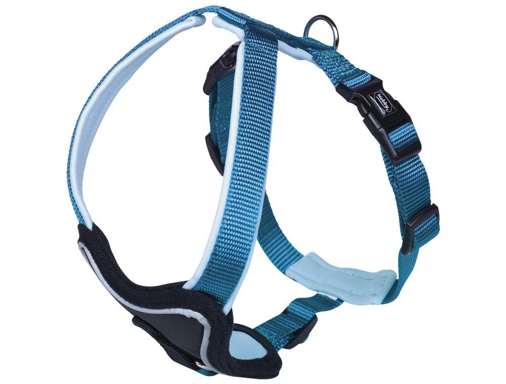 Nobby 80733 32 Comfort Harness Classic Preno, Light Blue - PawsPlanet Australia