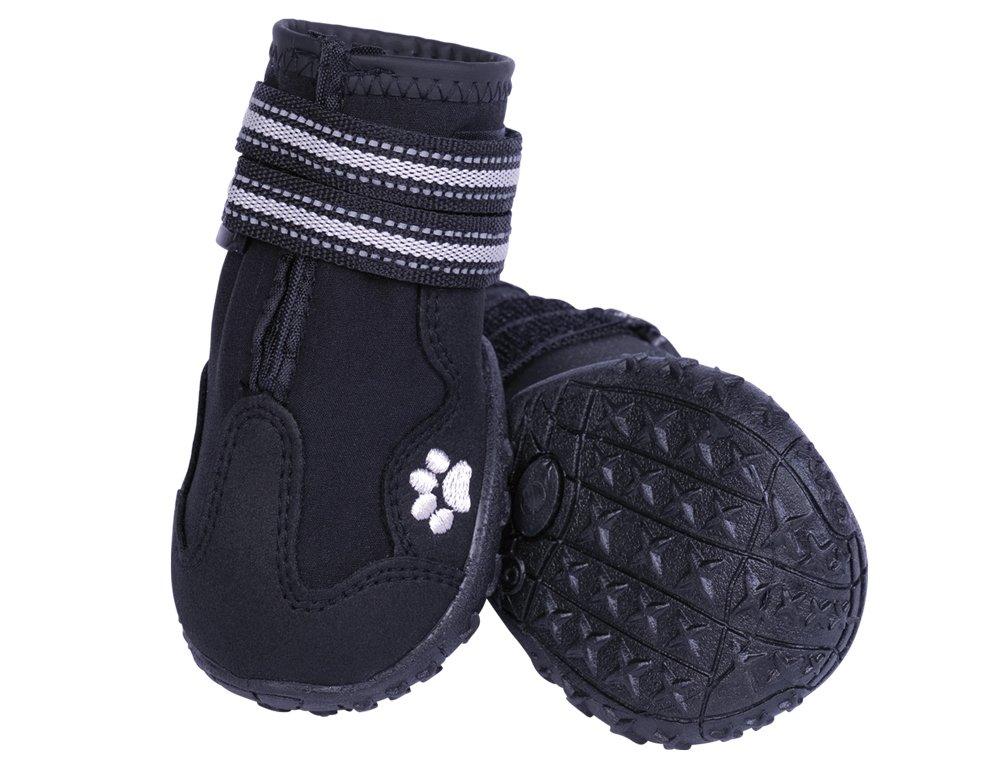 Nobby 75980 05 Dogs Shoe Runners (Pack of 2), Size: XS, black Größe: XS - PawsPlanet Australia