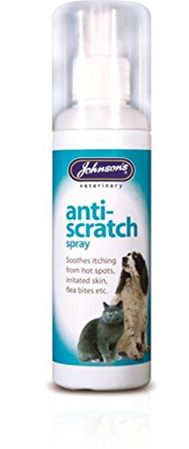 Johnson's ANTI SCRATCH SPRAY 100ML - PREVENT SELF SCRATCHING & SKIN IRRITATION (1 BOTTLE) 100 ml (Pack of 1) - PawsPlanet Australia